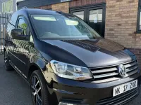 Used VW Caddy Black Edition 102 HP (75 kW) 2017 Black MPV