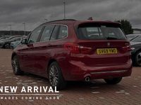 Used BMW 218 Gran Tourer Luxury Line 138 HP (101 kW) 2019 Red MPV