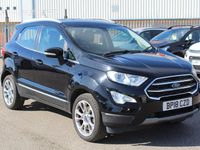 Used Ford Ecosport Titanium 125 HP (91 kW) 2018 Black SUV