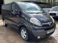 Used Vauxhall Vivaro Sportive 115 HP (84 kW) 2013 Black MPV
