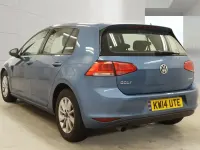 Used VW Golf VII S 2014 Blue Hatchback