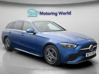 Used Mercedes C300e AMG Line Premium Plus 2022 Blue Estate