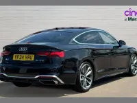 Used Audi A5 S-Line 200 HP (147 kW) 2024 Black Hatchback
