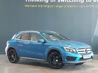Used Mercedes GLA200 AMG line 136 HP (100 kW) 2016 Blue SUV