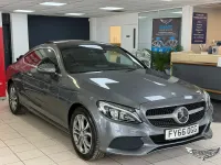 Used Mercedes C220 Premium Plus 170 HP (125 kW) 2016 Grey Coupe