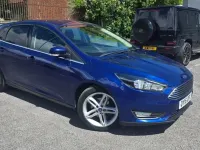 Used Ford Focus Zetec 2016 Blue Hatchback