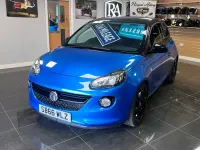 Used Vauxhall Adam 70 HP (51 kW) 2016 Blue Hatchback