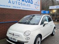 Used Fiat 500 Lounge 69 HP (50 kW) 2011 White Hatchback