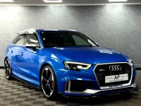 Used Audi RS3 Comfort 400 HP (294 kW) 2018 Blue Sedan