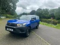 Used Toyota HiLux Active 150 HP (110 kW) 2020 Blue Pickup