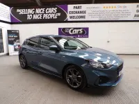 Used Ford Focus ST-Line 120 HP (88 kW) 2019 Blue Hatchback