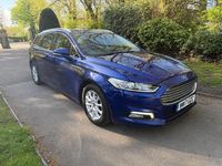 Used Ford Mondeo Zetec 120 HP (88 kW) 2017 Blue Estate