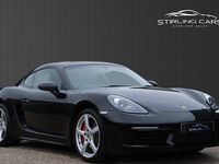 Used Porsche 718 Cayman 350 HP (257 kW) 2017 Black Coupe