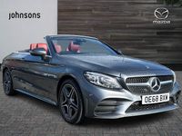 Used Mercedes C200 AMG Line Premium 180 HP (132 kW) 2018 Grey Cabriolet