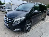 Used Mercedes V220 163 HP (119 kW) 2020 Black MPV