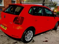Used VW Polo SE 60 HP (44 kW) 2015 Red Hatchback