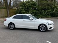 Begagnad Mercedes C200 2017 Vit Sedan