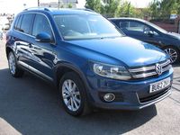 Used VW Tiguan SE 140 HP (102 kW) 2012 Blue SUV