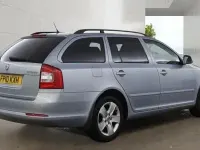 Used Skoda Octavia Elegance 160 HP (117 kW) 2010 Blue Estate