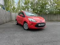 Usado Ford Ka Zetec 69 CV (50 kW) 2012 Rojo Utilitario