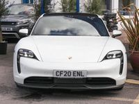 used Porsche Taycan 0.0 4S (79KWH) 4D 523 BHP - PANORAMIC ROOF - PARK ASSIST WITH REVERSE CAMERA - 150KW DC ON-BOARD BOOSTER - IONISER - ACCENT BLACK PACK - MOBILE CHARGE