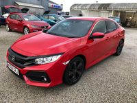 Used Honda Civic SR 126 HP (92 kW) 2018 Red Hatchback