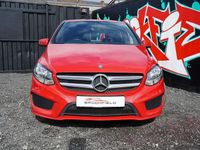 Used Mercedes B180 AMG line 109 HP (80 kW) 2015 Red MPV