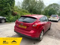 Used Ford Focus Titanium X 115 HP (84 kW) 2014 Red Hatchback
