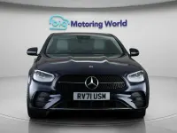Used Mercedes E300 AMG line 320 HP (235 kW) 2021 Blue Sedan