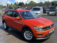 Used VW Tiguan S 150 HP (110 kW) 2017 Orange SUV