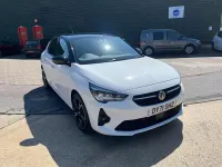 Used Vauxhall Corsa SRi 100 HP (73 kW) 2021 White Hatchback