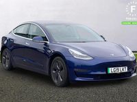 Used Tesla Model 3 Long Range AWD 77 kW (106 HP) 2019 Blue Sedan