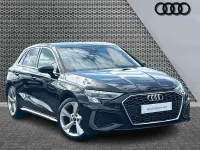 Used Audi A3 S-Line 2024 Black Hatchback