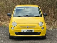 Used Fiat 500 Pop 69 HP (50 kW) 2012 Yellow Hatchback