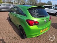 Used Vauxhall Corsa Edition 115 HP (84 kW) 2015 Lime pearlescent green Hatchback