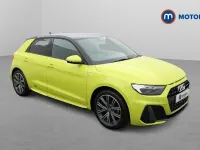 Used Audi A1 Sportback S-Line 110 HP (80 kW) 2021 Yellow Hatchback
