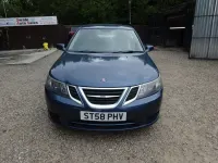 Used Saab 9-3 Linear 150 HP (110 kW) 2009 Blue Sedan