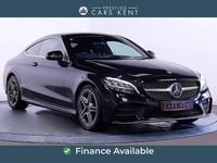 Used Mercedes C200 AMG line 2022 Black Coupe