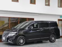 Used Nissan Elgrand 2015 Black MPV