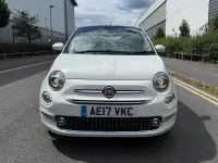Used Fiat 500 Lounge 69 HP (50 kW) 2017 White Hatchback