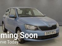 Used Skoda Fabia SE 110 HP (80 kW) 2017 Blue Hatchback