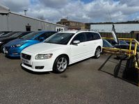 Used Volvo V50 SE 136 HP (100 kW) 2008 White Estate