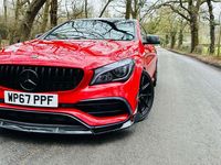 Used Mercedes CLA45 AMG 2017 Red Sedan