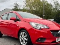 Used Vauxhall Corsa Excite 90 HP (66 kW) 2015 Red Hatchback