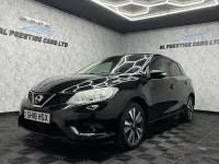 Used Nissan Pulsar Tekna 116 HP (85 kW) 2017 Black Hatchback