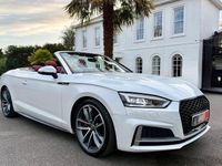 Used Audi S5 Cabriolet S-Line 354 HP (260 kW) 2017 White Cabriolet