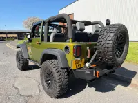 Used Jeep Wrangler Sahara 2007 Green SUV