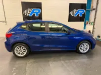 Used Seat Ibiza SE Technology 95 HP (69 kW) 2019 Blue Hatchback