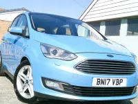 Used Ford C-MAX Titanium X 120 HP (88 kW) 2017 Blue MPV