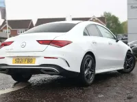 Used Mercedes CLA180 AMG Line Premium Plus 2021 White Sedan